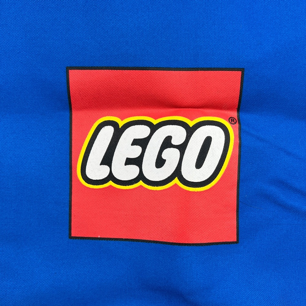 LEGO VIP Exclusive Tote Bag Blue Yellow Graphic Logo Shopping Bag NEW with Tags - Picture 3 of 8